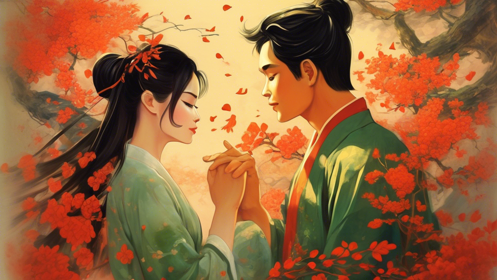 Vietnamese literature depicting intertwining themes of love, romance, and the youthful spirit